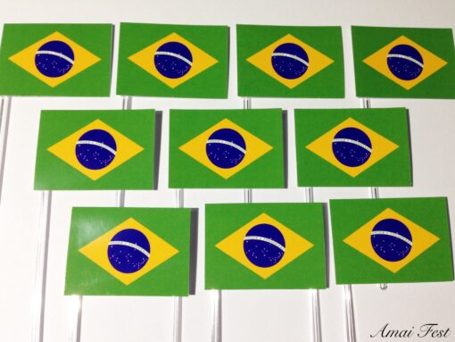 30 toppers - Bandeira do Brasil