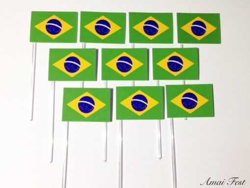 30 toppers - Bandeira do Brasil - Image 2