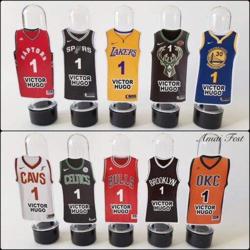 10 tubetes - Basquete